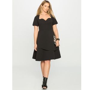 Eloquii Circle Sweetheart Dress - 24P